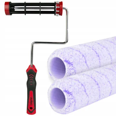 Produktbild von Blue Dolphin SERIA 330 Farbwalzen-Set 18cm Mikrofaser 2 Stück