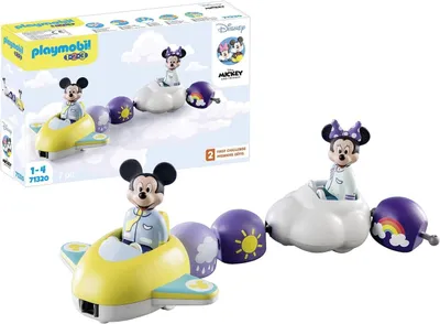 Produktbild von 1.2.3 & Disney: Mickey Mouse Wolkenzug 71320