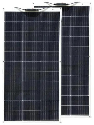 Produktbild von Solarpanels, hohe Effizienz, flexibles Design, 2x120W Solarpanel-A