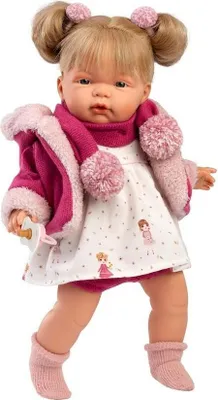 Image de Poupée pleureuse Joelle 38cm