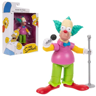 Produktbild von Die Simpsons 12,7 cm Krusty Sammel-Actionfigur