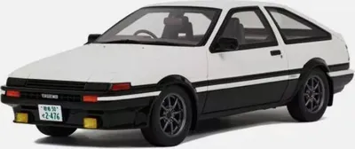Produktbild von TOYOTA Sprinter Trueno AE86 1985 Weiß, OT444, Maßstab1/18, OTTOMOBILE