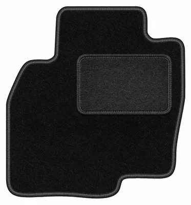 Produktbild von Fahrermatte Velours für Mitsubishi Grandis 2004-2010 (Minivan) – 1-tlg, Schwarz, passgenau – Wielganizator LUX
