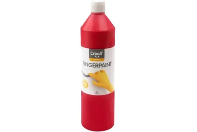 Immagine prodotto di Creall Happy Ingredients Vernice per dita, 750 ml, rosso