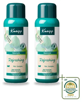 Imagen del producto de 2 unidades de gel de ducha Kneipp con menta y eucalipto - 400 ml - Paquete económico - 2 unidades