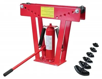 Produktbild von Rohrbieger - Hydraulische Rohrbieger - Hydraulische Biegemaschine - Rohrbiegerzange - Hydraulische Rohrbiegemaschine - 16 Tonnen Hydraulik