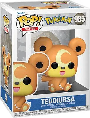 Produktbild von Funko Pop! Games: Pokemon - Teddiursa #985