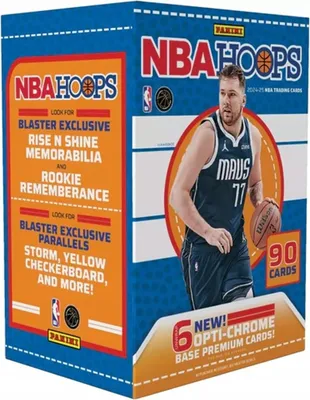 Produktbild von BASKETBALL 90 CARDS Panini NBA Hoops 2024/2025 Blaster Box LAST EDITION