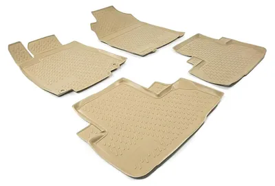 Image de 2012-2017 Tapis de sol Honda CR-V TPE Beige 4 pièces