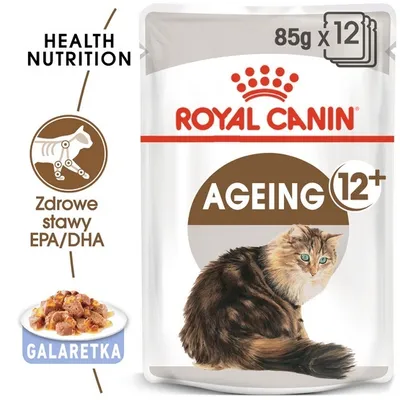 Produktbild von Royal Canin Ageing +12 karma mokra w galaretce dla kotów dojrzałych saszetka 85g