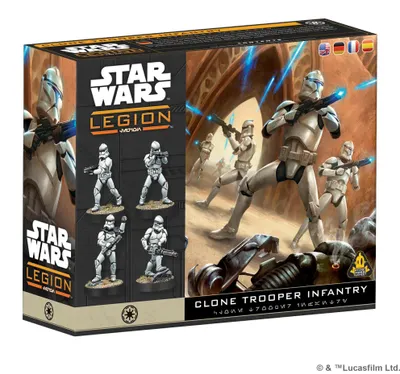 Image de Star Wars: Legion – Unité d'infanterie de troupes de clone (FR)