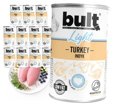 Produktbild von Bult | Bult Light Nassfutter - 12x400g - Pute -gewichtsreduktion - 84% Feuchtigkeit
