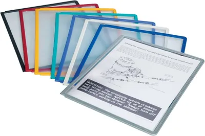 Produktbild von Durable SHERPA PANEL A4, Rahmen, Rot, Polypropylen (PP), A4