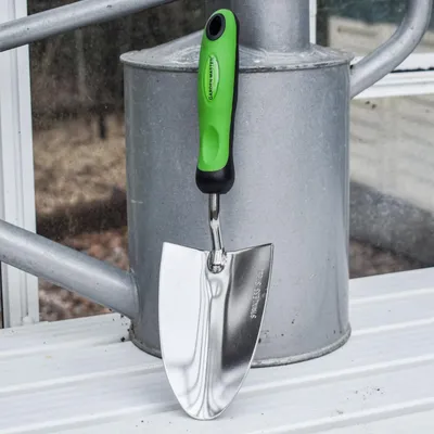 Imagen del producto de Guantes de acero inoxidable, resistentes a la corrosión, con mango ergonómico, ideales para trabajos de jardinería