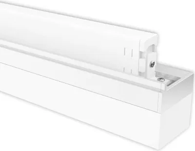 Produktbild von ISOLED 3-PH Linearleuchte 600mm, 20W, 110°, schwarz matt, 4000K