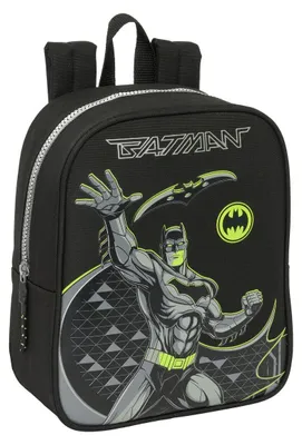 Produktbild von Schulrucksack Batman Game over Schwarz 22 x 27 x 10 cm