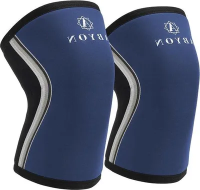 Productafbeelding van Famanu kniebrace, 7 mm, voor krachttraining - zwart