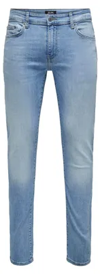 Produktbild von ONLY & SONS Stretch Denim Jeans Pants Bleached Design Hose ONSLOOM Größe: 38W / 34L