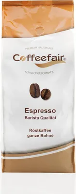 Produktbild von Coffeefair Espresso 1kg Kaffeebohnen Barista Qualität