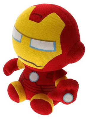 Image de Figurine en peluche Marvel Iron Man - 15 cm