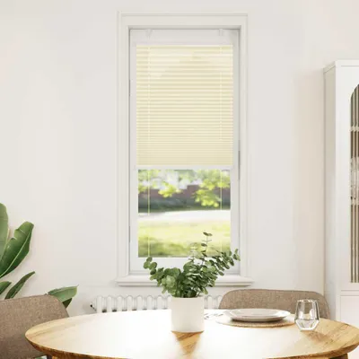 Produktbild von vidaXL Plissee Creme 50x150 cm Stoffbreite 49,4 cm Polyester