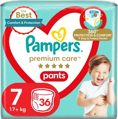 Produktbild von PAMPERS Premium Care Pants vel. 7 (36 ks)