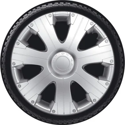 Produktbild von 14" Zoll Radkappen Silber Radzierblenden Radblenden PP 5024 AutoStyle