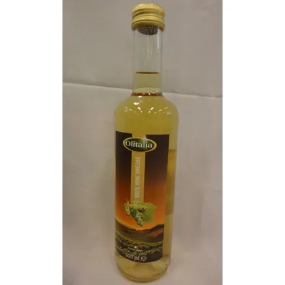 Produktbild von Olitalia White Wine Vinegar 500ml Flasche (Weißweinessig)