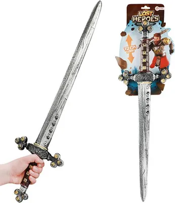 Image de Épée de chevalier enfants XXL "Chevalier de fer" - 72 cm