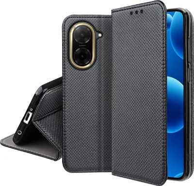Immagine prodotto di Custodia MAGNET per Xiaomi Redmi A5 con chiusura nera + vetro 9H
