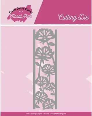 Produktbild von Stanzschablone - Yvonne Creations - Floral Pink - Floral Pink Borde