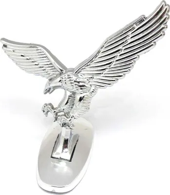 Image de 3D Emblem Auto Logo Front Hood Ornament Cover Chrome Eagle Badge für Auto