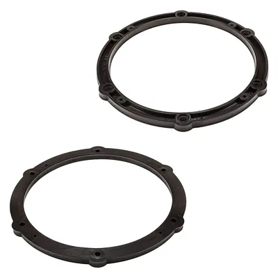 Produktbild von Lautsprecherringe Adapter Halterungen kompatibel mit Citroen C1 C4 Jumpy Peugeot 107 208 308 Toyota Aygo ProAce Opel Vivaro 165mm