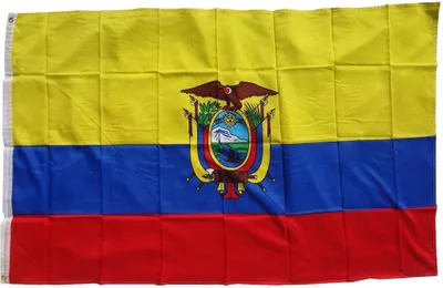 Produktbild von Flagge Fahne Ecuador 90 x 150 cm - Fahne- reißfest - rissfest - Hissfahne- Hissflagge - Sturmflagge -zum hissen - - keine billige Chinaqualität