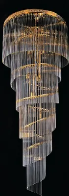 Image de Lustre plafonnier nouveau designer lampe luxe salon moderne