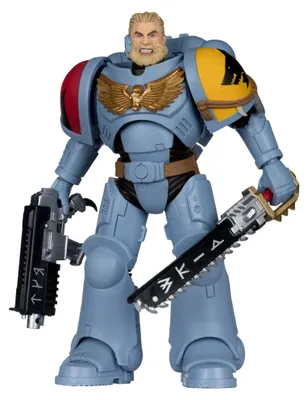 Produktbild von Warhammer 40,000 Actionfigur Grey Hunter (Space Wolves) 18 cm