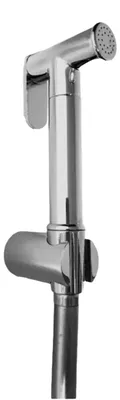 Produktbild von WC-Handbrause-Set mit Schlauch und Halter komplett Messing