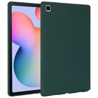 Produktbild von Für Samsung Galaxy Tab S6 Lite 2020 / 2022 / 2024 TPU Silikon Hülle Tablet Case Dunkelgrün