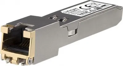 Produktbild von StarTech.com HP 813874-B21 kompatibles SFP+ Transceiver Modul - 10GBase-T - MSA konform - RJ45 SFP+ Modul - 10GBase-T - 30m mit CAT6a - SFP+-Transceiver-Modul (gleichwertig mit: HP 813874-B21)