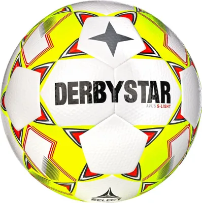 Produktbild von Derbystar Apus S-Light v24 Jugendbälle weiß gelb rot Gr 4