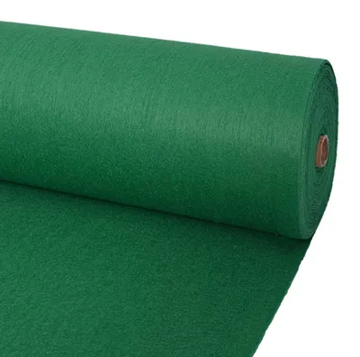 Image de Tapis en polyester - Vert - 1 x 24 mètres, idéal pour les événements
