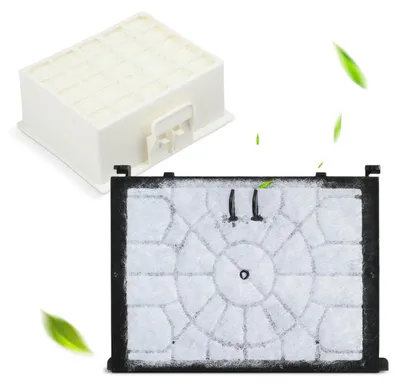 Productafbeelding van Stofzuigerfilterset - Met motorbeschermingsfilter en filtercassette voor het opvangen van stofdeeltjes - Geschikt voor modellen VSZ4G130/01, VSZ4G300/01, VSZ4G320/01, VSZ4G330/01, VSZ4G331/01
