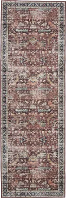 Obrázok produktu pre benuta prateľný vintage behúň George Viacfarebná 80x240 cm behúň obývačka spálňa mäkký orientálny obdĺžnikový