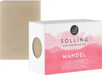 Image de Kokosseife - Amande, 100g | SOLLING, cosmétiques naturels