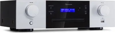 A studio shot of a hi-fi CD player.
