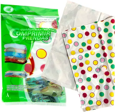 Immagine prodotto di Sacchetti sottovuoto, sacchetti per riporre i vestiti, organizer per lenzuola, asciugamani e vestiti, 60 x 80 cm