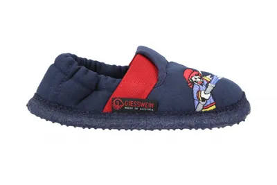 Produktbild von Giesswein Aurich Kinderschuhe Burschen Halbschuhe Hausschuh Blau Freizeit, Schuhgröße:25 EU