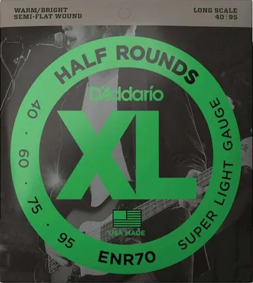 Image de Cordes de basse D'Addario ENR70