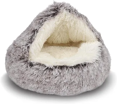 Image de Omgoods - Panier douillet en peluche pour chiens - Lavable et antidérapant, idéal pour les petits et moyens chiens