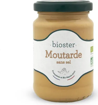 MUSZTARDA BEZ DODATKU SOLI BIO 200 g - BIOSTER